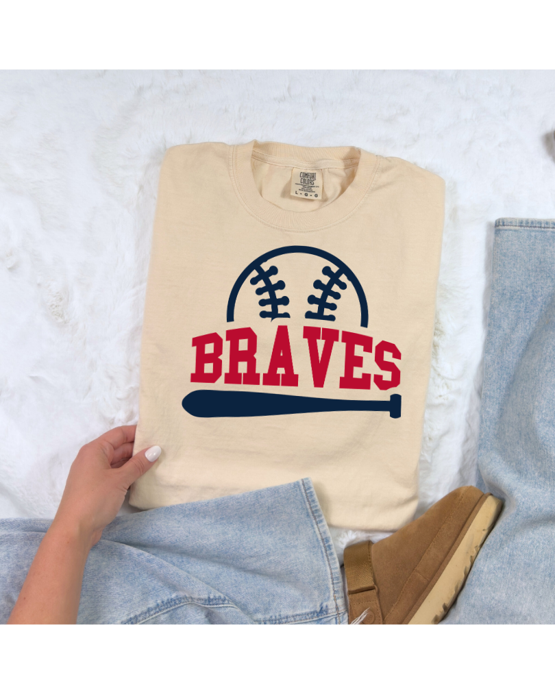 Braves - Baseball and Bat