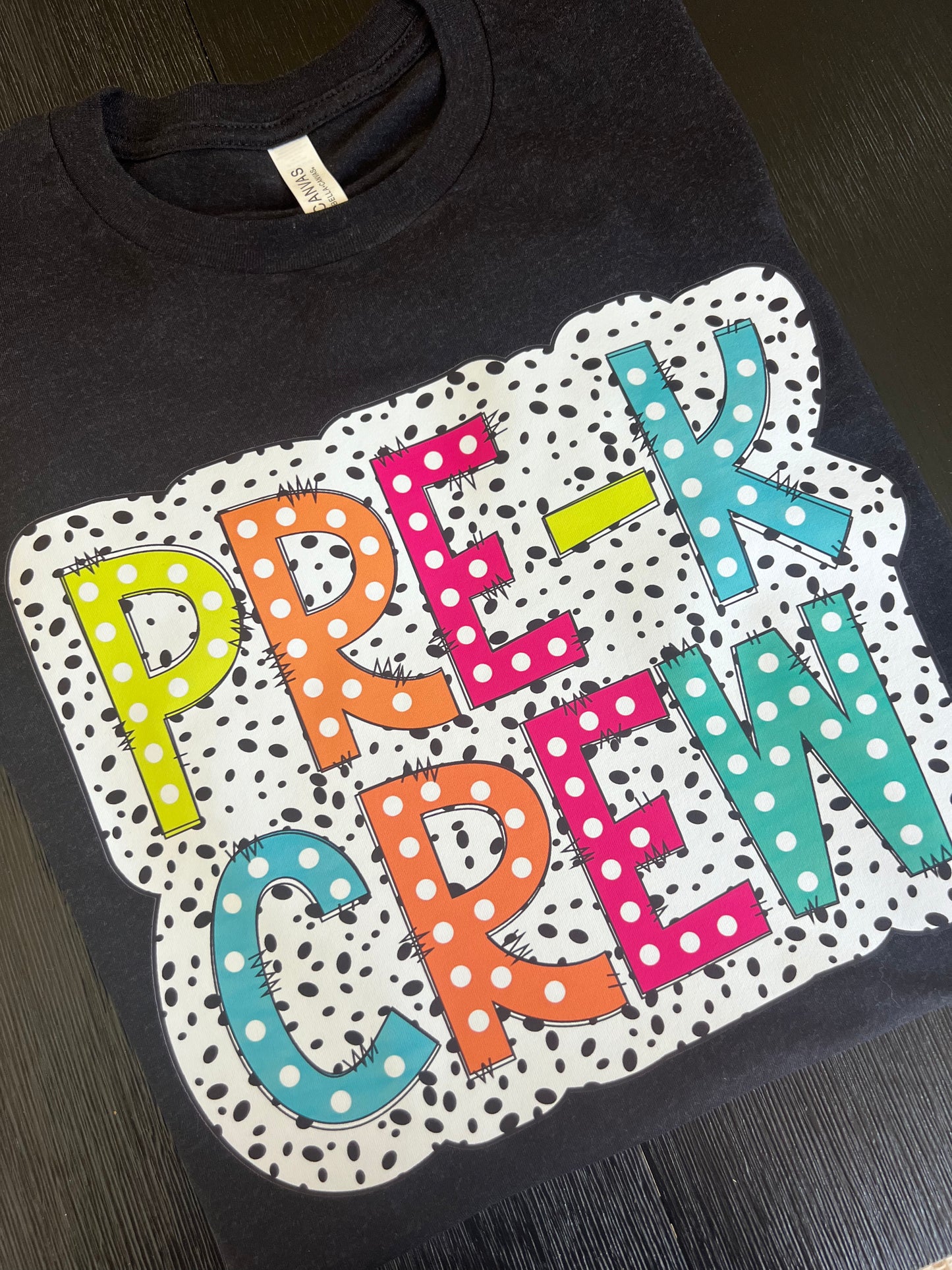 Pre-K Crew - Black